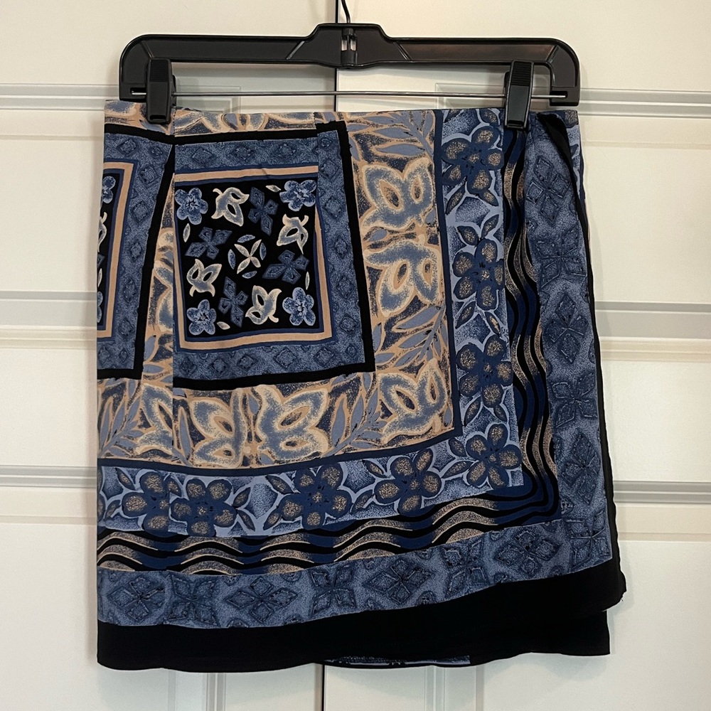 Tracy Evans Floral Wrap Skirt 11 Junoirs - Picture 1 of 7